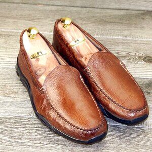 Allen Edmonds ELDORADO Genuine American Bison 12 E Natural * add $15 new Trees